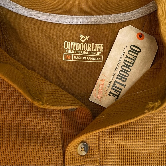 Outdoor Life Men’s Field Thermal Henley Shirt - Picture 8 of 8